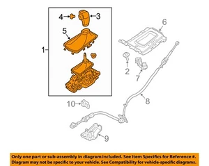 FORD OEM 13-19 MKT Console Front Console-Shifter Assy GE9Z7210CA - Bild 1 von 2