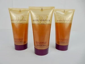 TUBOS DE GEL DE BAÑO Y DUCHA VAINILLA OSCURA 1,85 OZ *PAQUETE DE 3* - Imagen 1 de 4