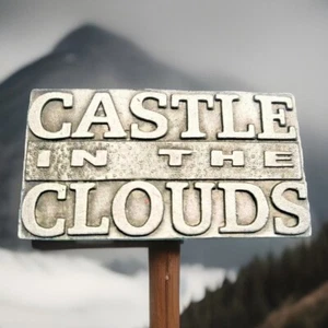 Castle In The Clouds Pewter Fridge Magnet Travel Memorabilia - Picture 1 of 3