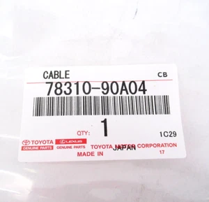 Genuine OEM Toyota 78310-90A04 Choke Cable Assy - Picture 1 of 4