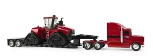 1/64 CASE IH AFS CONNECT STEIGER 620 QUADTRAC W/ SEMI & LOWBOY TRAILER ZFN44278 - Picture 1 of 1
