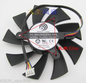 FOR 87mm Fan Powercolor HD7800 HD7870 Video Card Power Logic PLA09215D12H - Picture 1 of 3