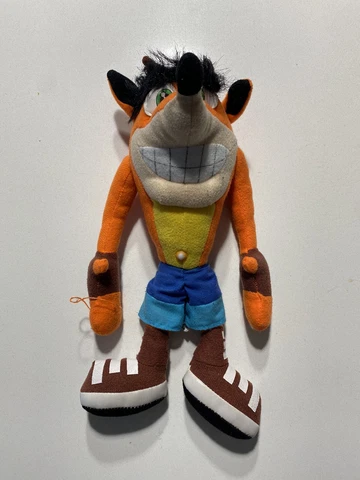 Crash Bandicoot 2001 Plush Toy Small 20cm Cover