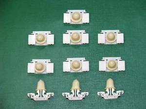 10x Klammer Clips Zierleiste Zierleistenklammer BMW 3er E36 NUR BEI M-TECHNIK  - Bild 1 von 2