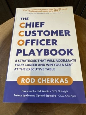 NEW! The Chief Customer Officer Playbook by Rod Cherkas ($25) - Image 1 of 2
