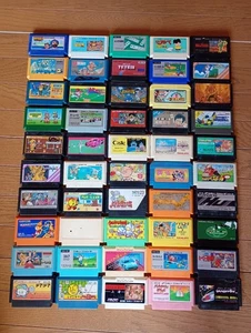 Lot of 100 Nintendo Famicom Games Set FC Japanese - Picture 1 of 4
