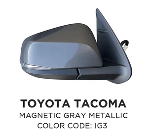 NEW GRAY mirror fits 2016-2023 Toyota Tacoma Passenger Right Side Heat Signal - Bild 1 von 12