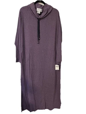 Pullover Karen Neuburger Weekend Gateway Talla M Nuevo con Etiquetas Visón Largo Ropa de Salón Ciruela Foto 1 de 4