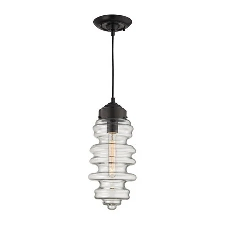 ELK LIGHTING 17205/1 Cifrador 1 Luz Mini Colgante en Bronce Frotado con Aceite con Foto 1 de 1