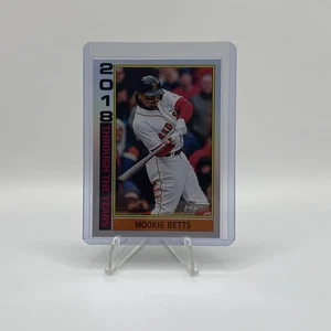 2025 Topps Heritage Mookie Betts Through the Years #TTY22 Holographic Red Sox - Bild 1 von 2