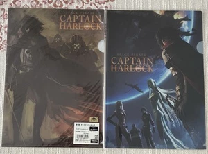 SPACE PIRATE CAPTAIN CAPITAN HARLOCK ARCADIA 2 CLEAR FILES BUSTE PORTADOCUMENTI - Foto 1 di 6
