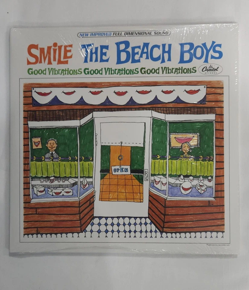 The Beach Boys "Smile Sessions" 2011 2LP 180G Gatefold Vinyl- New/Sealed - T2580 - Image 1 of 2