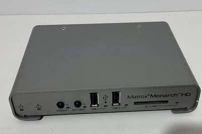 Matrox Monarch HD Streaming Encoder MG49950, no power supply or cables. - Image 1 of 4