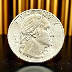 Moneta quartina USA 2022 D Maya Angelou da collezione con errori - Foto 1 di 3