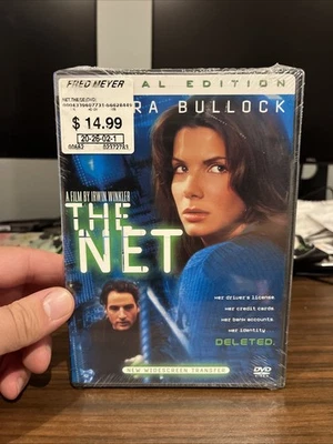 The Net (DVD, 1995) Sandra Bullock, Jeremy Northam, Dennis Miller - New - Sealed - Image 1 of 3