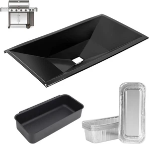 66037 Fettwanne mit 70379 Auffangwanne für Weber Genesis II LX 400 Serie - Bild 1 von 14