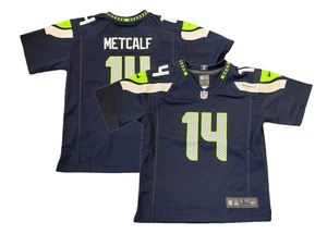Seattle Seahawks NFL Jersey (Size 4Y) Infants Nike Home Top - Metcalf 14 - New - Picture 1 of 1