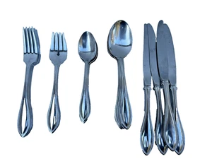 Oneida AMERICAN HARMONY Acciaio inossidabile 26pz. Set posate - Foto 1 di 22