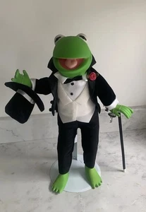 The Muppets - Kermit The Frog Porcelain Doll 12" Brass Key Keepsakes -Mint - Picture 1 of 11