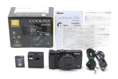 "Near MINT w/Box" Nikon COOLPIX A900 20.3 MP BLack 35x Compact Digital Camera - Image 1 of 4