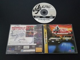 Import Sega Saturn - Touge King the Spirits - Japan Japanese US SELLER