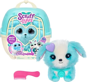 SCRUFFALUVS Pet Scruffs Blue - Mystery Plush Toy, 7.5" Tall - Wash to Reveal 1 o - Picture 1 of 12