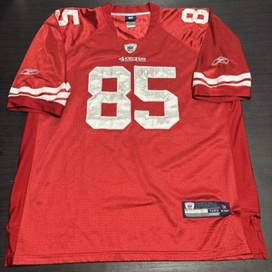 Camiseta deportiva Reebok cosida Vernon Davis talla 56 San Francisco 49ers #85 Red Niners - Imagen 1 de 10