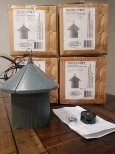 (4) KICHLER Landscape Lights 15091 MST Textured Midnight Spruce Hanging Light - Picture 1 of 19