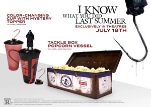 I Know What You Did Last Summer Popcorn Eimer Tackle Box Tassen Regal AMC - Bild 1 von 23