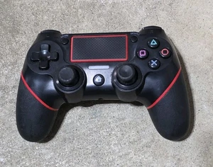 Mando Inalámbrico PS4 - Negro/Rojo - Solo Controlador - Imagen 1 de 4