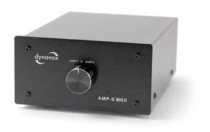 Lautsprecher-Umschalter – 200W/Kanal 2 Lautsprecher-Paaren Dynavox AMP-S MKII - Bild 1 von 5