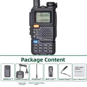 Quansheng UV 5R Plus Talkie Walkie Portable Am Fm Radio Bidirectionnel VHF T - Zdjęcie 1 z 1