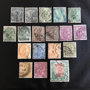 1911-1936- INDIA KING GEORGE V DEFINITIVE STAMP SELECTION-USED - Picture 1 of 5