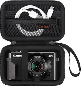 Camera Case Canon Powershot G7 X Mark II/ G7X Mark III/ V1 Digital 4K Vlogging - Picture 1 of 7
