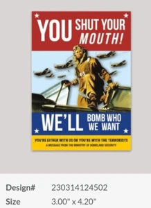 MILITARY INDUSTRIAL COMPLEX STICKERS 10 PACK LOT WORLDWIDE 🌐 SHIPPING  - Picture 1 of 7