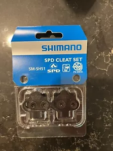 Shimano SPD Bike Cleat Set -SM-SH51 - Picture 1 of 4