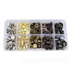 100 Pcs Durable Copper Leather Rivets For Clothing Jackets Jeans - High-New