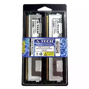 4GB KIT 2 x 2GB HP Compaq Workstation xw6400 xw6600 xw8400 xw8600 Ram Memory - Picture 1 of 1