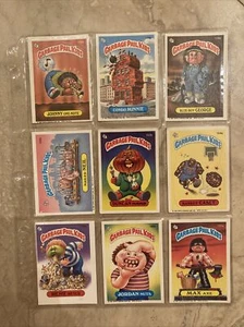 86 Cubo de Basura Niños Serie Original 4 Lote de (9). ¡Raro!! - Imagen 1 de 2