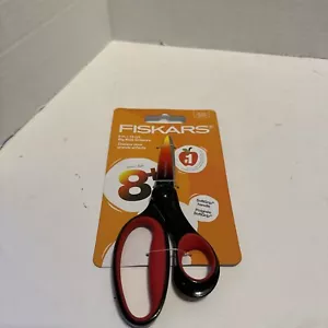 Fiskars Softgrip 6" Big Kids Scissor New School Supplies, Red - Picture 1 of 2