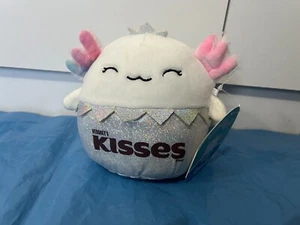 Squishmallows Kellytoy Nattie The Axolotl Hersheys Kisses Soft Toy Plush 5" - Picture 1 of 4