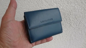 Top-Qualität Lancaster Unisex Börse/Portemonnaie Vollrind-Leder blau #PLP0002BL - Bild 1 von 12