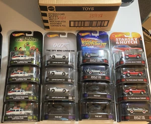 HOT WHEELS FACTORY SEALED RETRO ENTERTAINMENT HOBBY-ONLY CASEx16 LOT GHOSTBUSTER - Picture 1 of 6