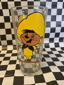 Vintage 1973 Warner Bros. PEPSI Collectors Glass SPEEDY GONZALES Looney Tunes - Picture 1 of 7