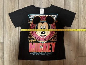 Vintage Disney Shirt Mickey Mouse Men’s Size S USA Double Hit Single Stitch - Picture 1 of 6