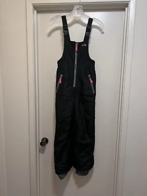 Champion Mediano 7/8 Niños Negro Esquí Babero Nieve Invierno Foto 1 de 4