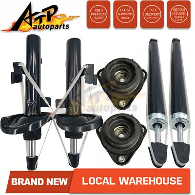 Front Rear SHOCK ABSORBERS For Ford Focus LS LT 05-2009 Struts Mount W/ Bearing - image 1 of 4