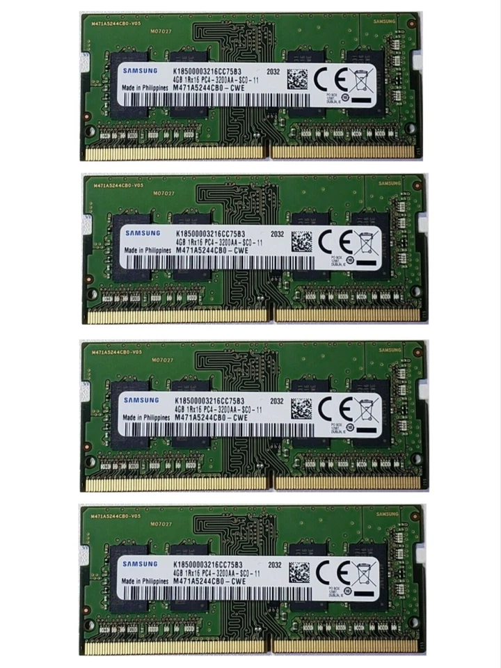 Samsung 4GB PC4-25600 DDR4-3200 Memory - M471A5244CB0-CWE