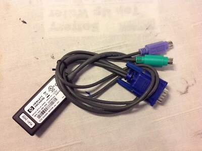 HP PLX1-3409  KVM INTERFACE ADAPTER 520-290-509. - Image 1 of 4