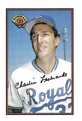 1989 Bowman #116 Charlie Leibrandt - Image 1 of 2